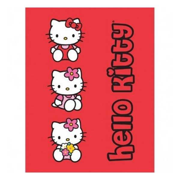 Plaid Polaire Hello Kitty 125X160 cm